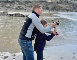 Portrait de guide. Yoann HENRY, moniteur guide de pêche en Finistère nord