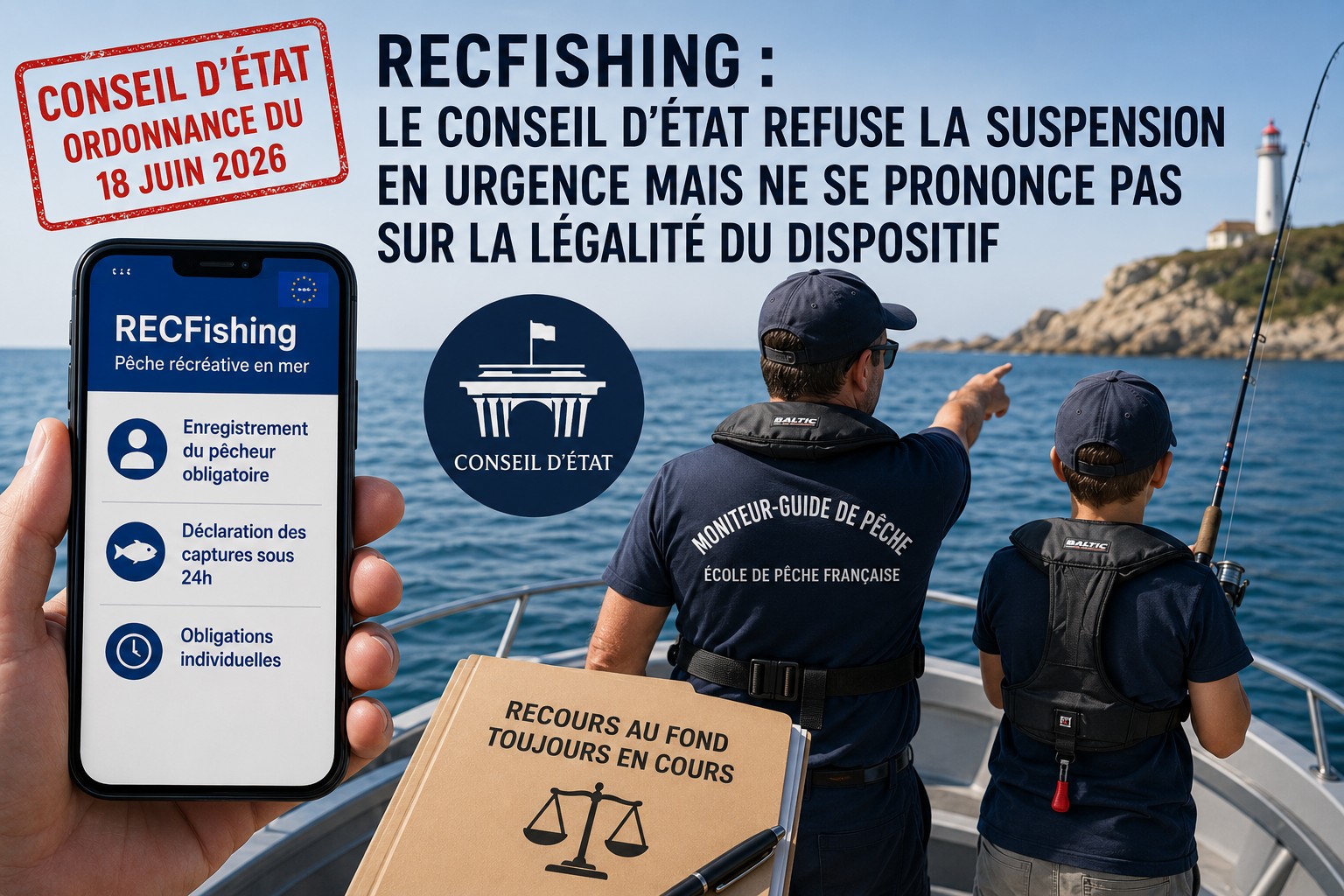 RECfishing assigné au Conseil d'État